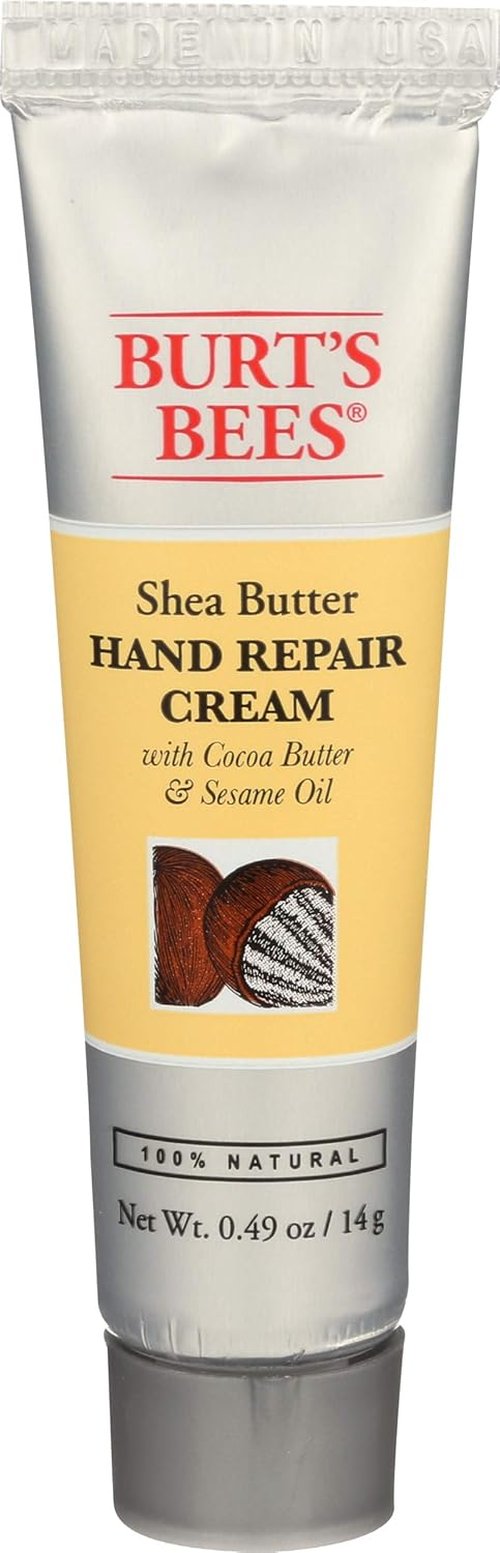 Burt's Bees Shea Butter Hand Repair Cream - Deep Moisturizing Formula | 0.49 Ounce