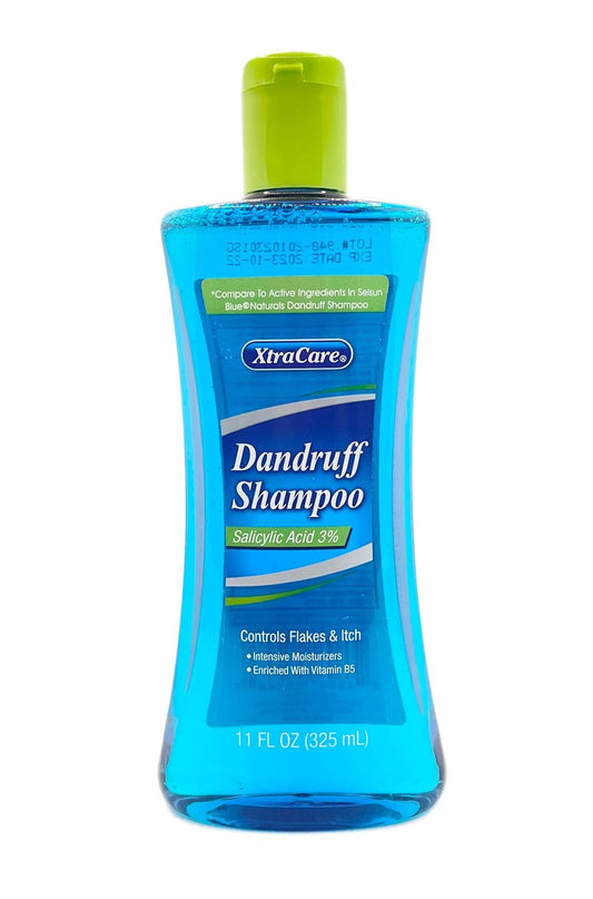 XtraCare 3% Salicylic Acid Dandruff Shampoo Compare to Active Ingredients in Selsun Blue Naturals Dandruff Shampoo