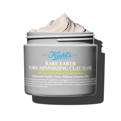 Kiehl's Rare Earth Pore Minimizer Face Mask - Oil Absorbing Formula with Bentonite & Clay | 4.2 fl oz
