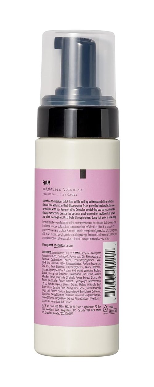 AG Care Foam Weightless Volumizer - Achieve Full, Luscious Hair | 5 Fl Oz
