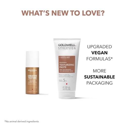 Goldwell StyleSign Roughman Texturizing Paste - Strong Hold & Matte Finish | 3.4 oz