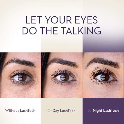 Jerome Alexander LashTech Volumizing Mascara Set - Day & Night with Eye Makeup Remover | Black