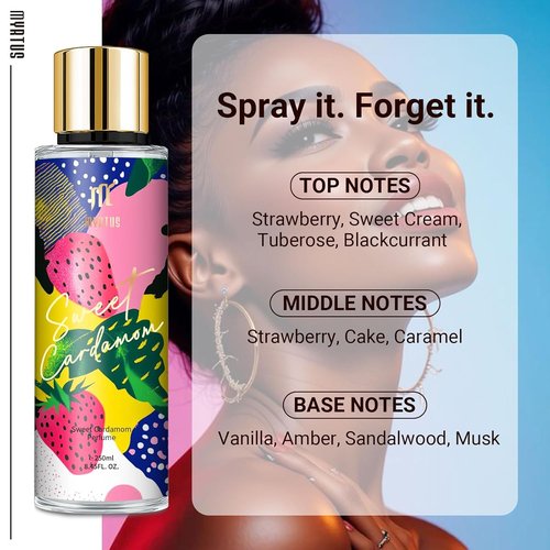 Regine Switzerland Eau de Toilette for Women - Long-Lasting Gourmand Oriental Perfume Spray, 8.45 fl. oz