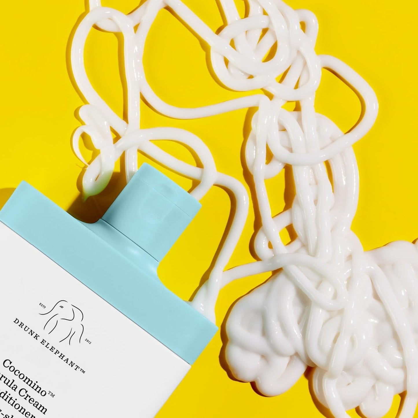 Drunk Elephant Cocomino Marula Cream Conditioner - Sulfate-Free & Cruelty-Free - 240 ml/8 fl oz