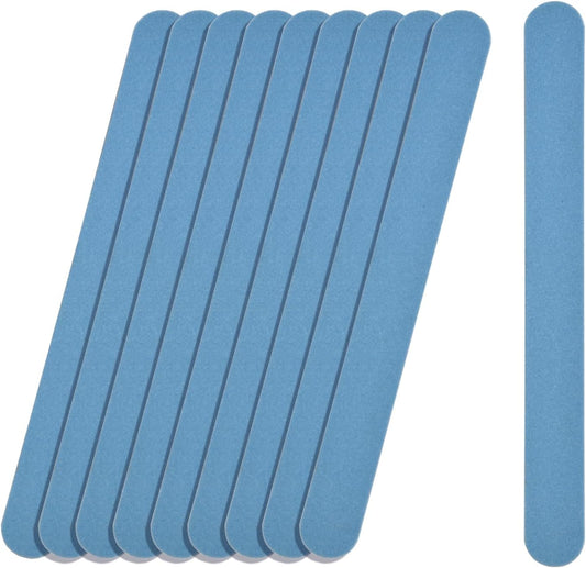 Skiennix Nail File Kit - 10PCS Double-Sided 240/240 Grit Emery Boards for Manicure & Pedicure
