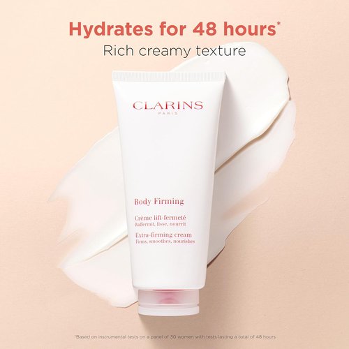 Clarins Extra-Firming Body Cream - Anti-Aging Lotion That Firms & Smoothes | 96% Natural Ingredients | 6.6 Ounces