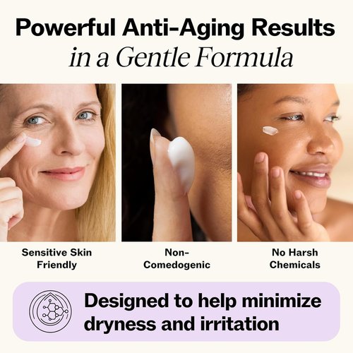 LilyAna Naturals Eye Cream - Anti-Aging Formula for Dark Circles & Puffiness | 1.7 oz - Made in USA