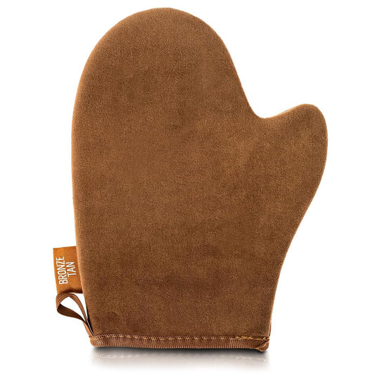 Self Tanning Mitt Applicator - Ultra Soft Thumb Design for Streak-Free Tan | Machine Washable & Reusable