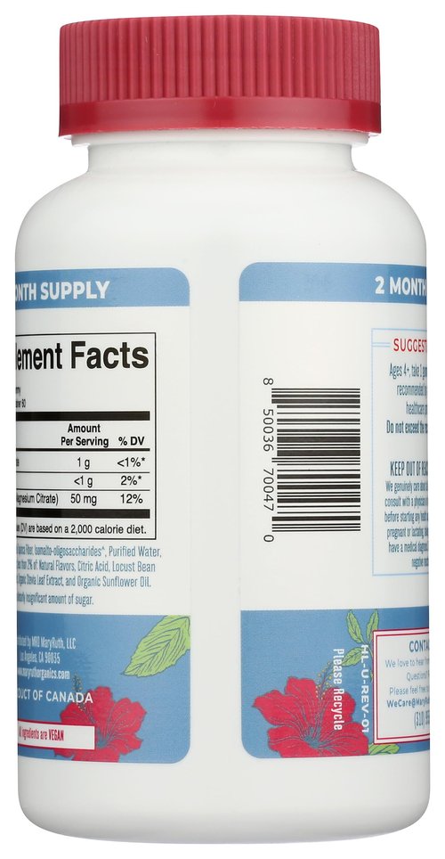 Magnesium by MaryRuth's | Stress Relief, Bone Support | Vegan