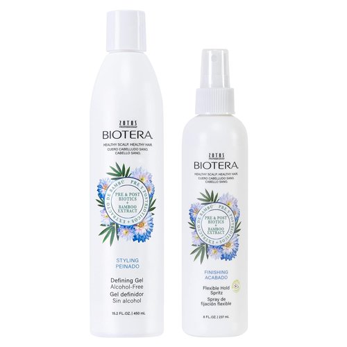 Biotera Styling Defining Gel - Alcohol-Free Flexible Sculpting & Shaping | Radiant Shine, No Flaking
