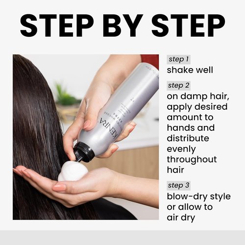 Kenra Volume Mousse Extra - Lightweight Styling Foam for Full Body & Shine | 8 Oz
