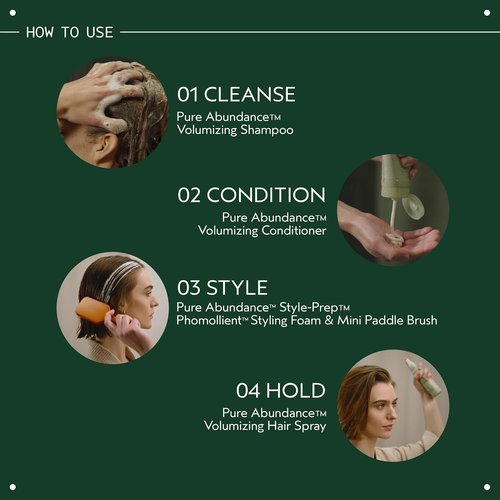 Aveda Pure Abundance Volumizing Shampoo - Boosts Volume for Fine Hair | Removes Build-Up & Oil | 33.8 Fl Oz