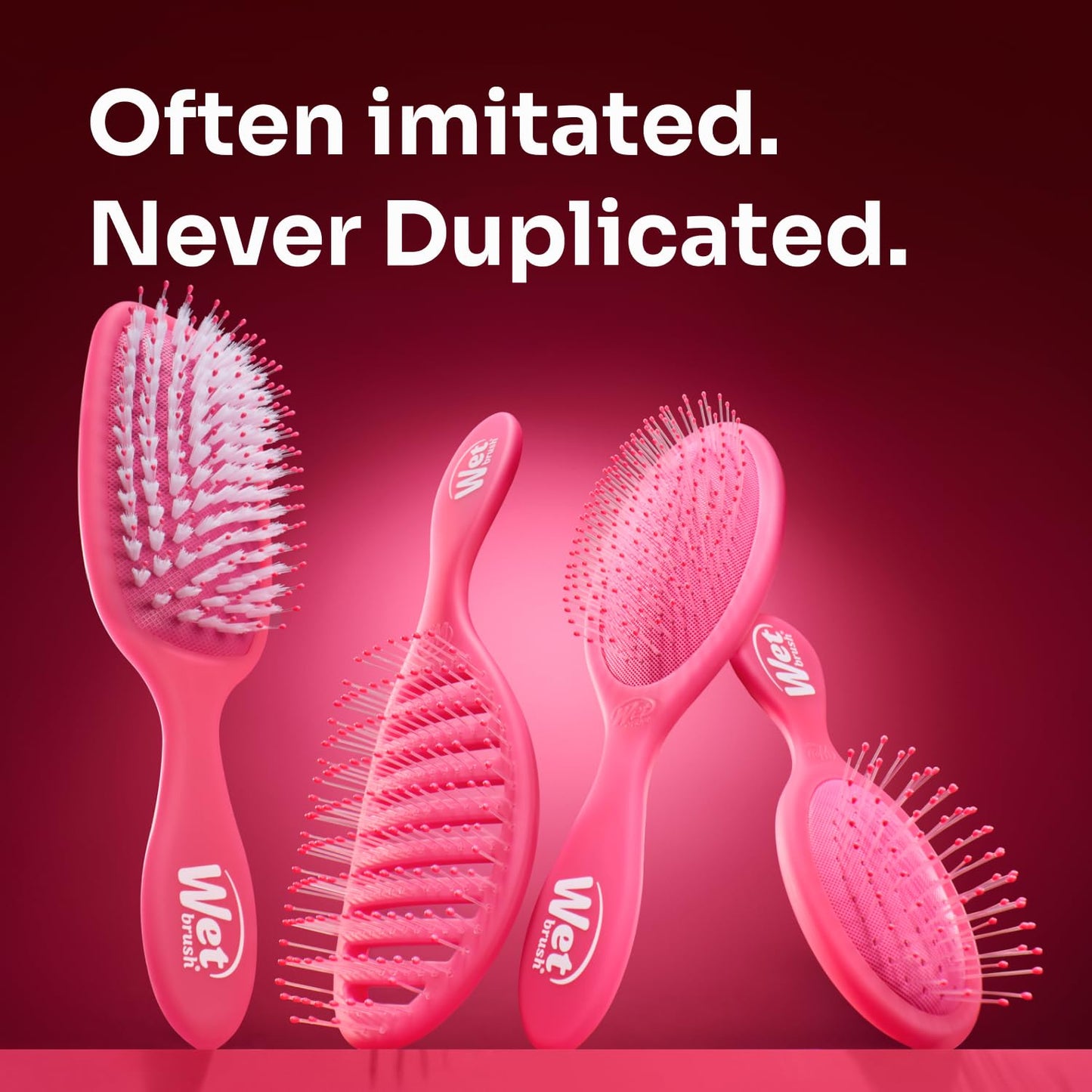 Wet Brush Mini Detangler Hair Brush, Black Frost, Detangling Travel Hairbrush, Ultra-Soft IntelliFlex Bristles Glide Through Tangles with Ease, Pain-Free, All Hair Types