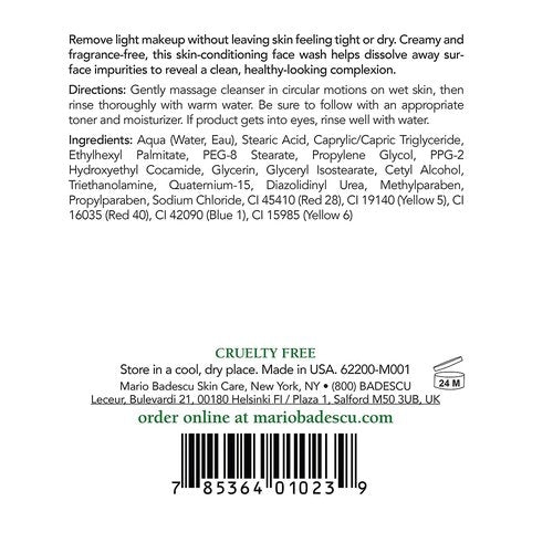 Mario Badescu Makeup Remover Soap - Oil-Free Cleanser for Combination, Dry & Sensitive Skin | Hydrating Glycerin Formula