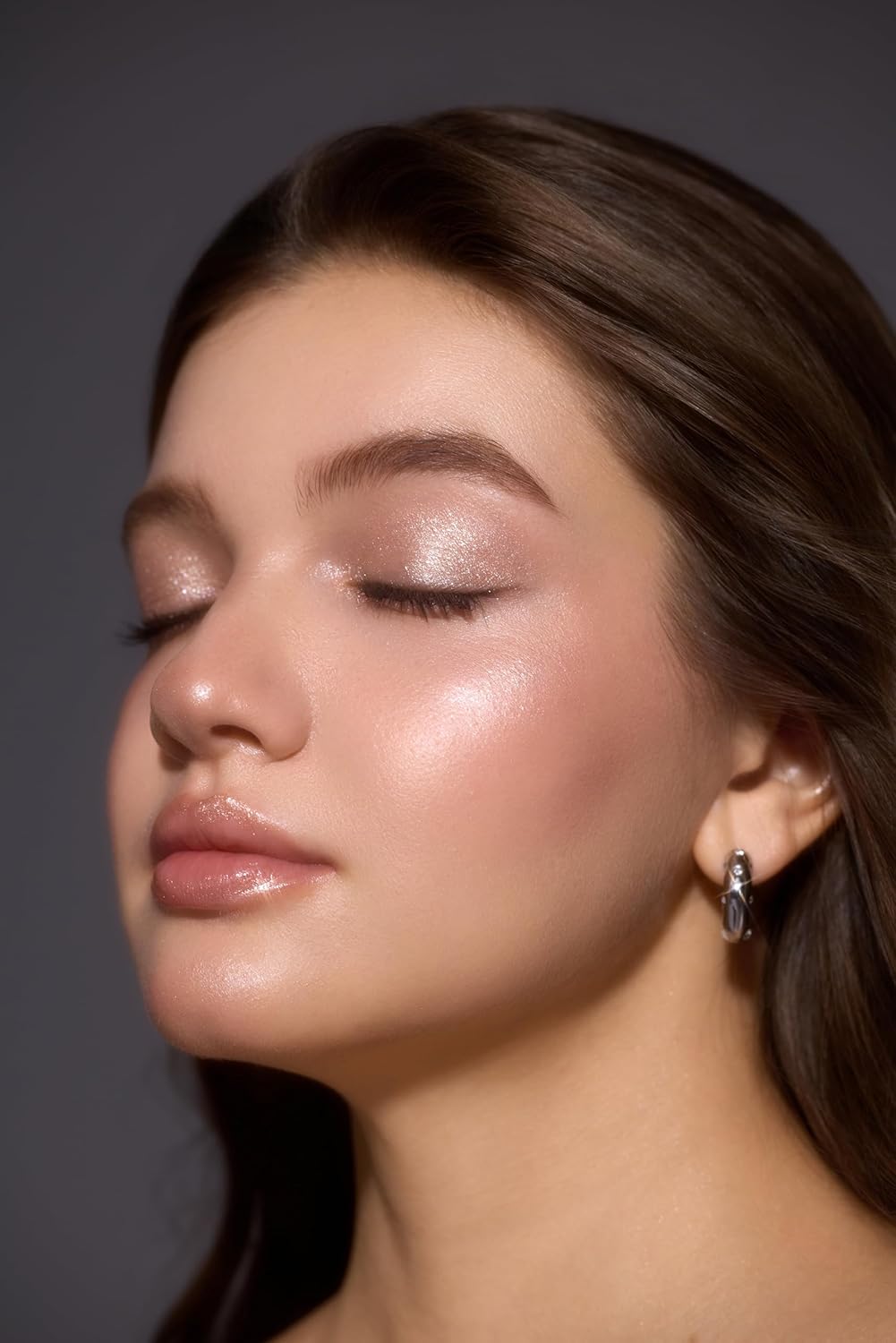 SheGlam Crystal Jelly Glaze Stick | Long-Lasting Shimmer Eye Shadow & Eyeliner - Champagne Gleam
