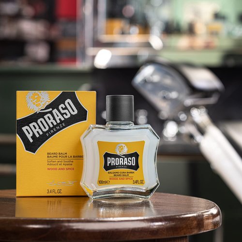 Proraso Beard Balm - Nourishing Formula for Softening New Beard Growth | Ideal for Short Beards