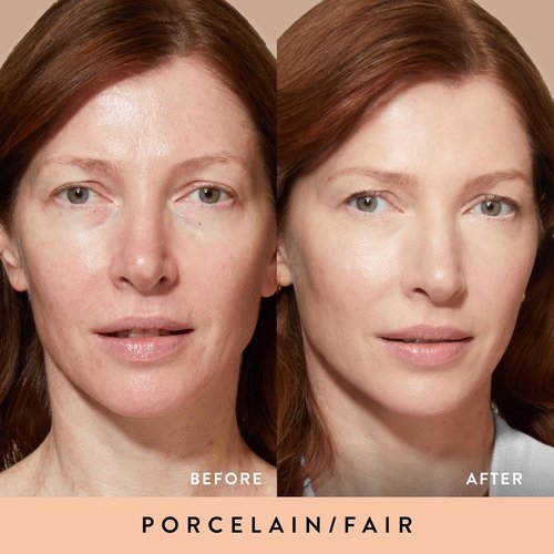 Laura Geller New York Quench-N-Tint Tinted Moisturizer - Lightweight Hydration & Buildable Coverage - 01 Porcelain/Fair