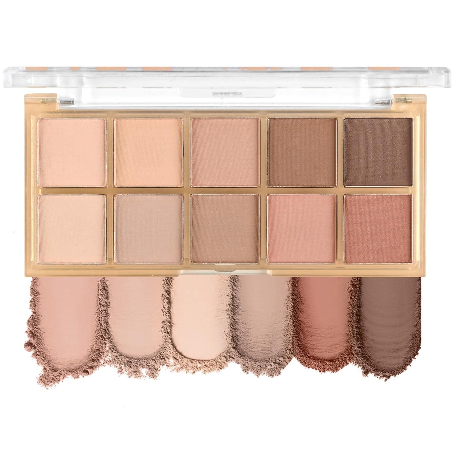 Skiennix Matte Eyeshadow Palette - Ten High-Pigmented Shades for Blendable, Vegan Eye Makeup (04)