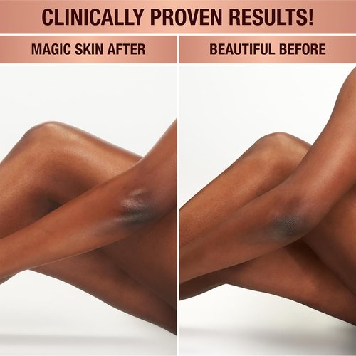 Charlotte Tilbury Magic Body Cream - Skin Tightening Hydration with Caffeine & Hyaluronic Acid - Nourishes & Smooths Skin