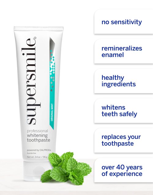 Fluoride Free Original Mint 3.4 oz