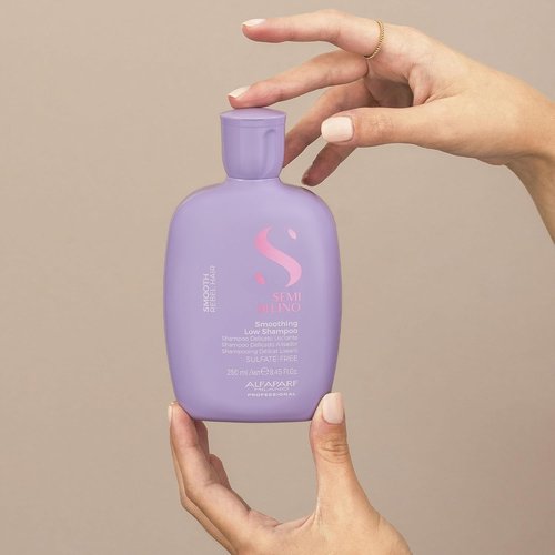 ALFAPARF MILANO Semi Di Lino Smoothing Shampoo - Sulfate-Free Anti-Frizz Formula for Revitalizing Dry Hair
