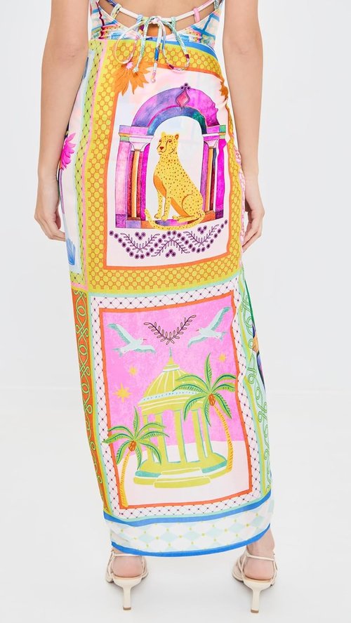 MINKPINK Elysia Sarong - Stylish Beach Cover-Up for Summer | Lightweight & Versatile