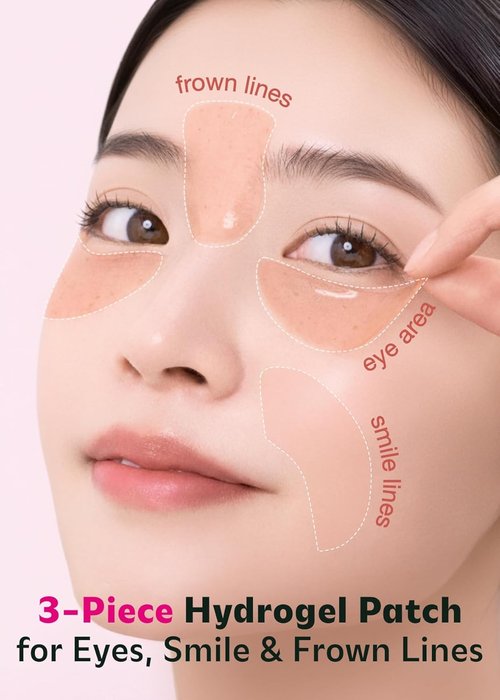 ISOI Blemish Care Under Eye Patches - Hydrating Gel Masks for Dark Circles & Puffiness | 90 Pcs, 3.17 Oz