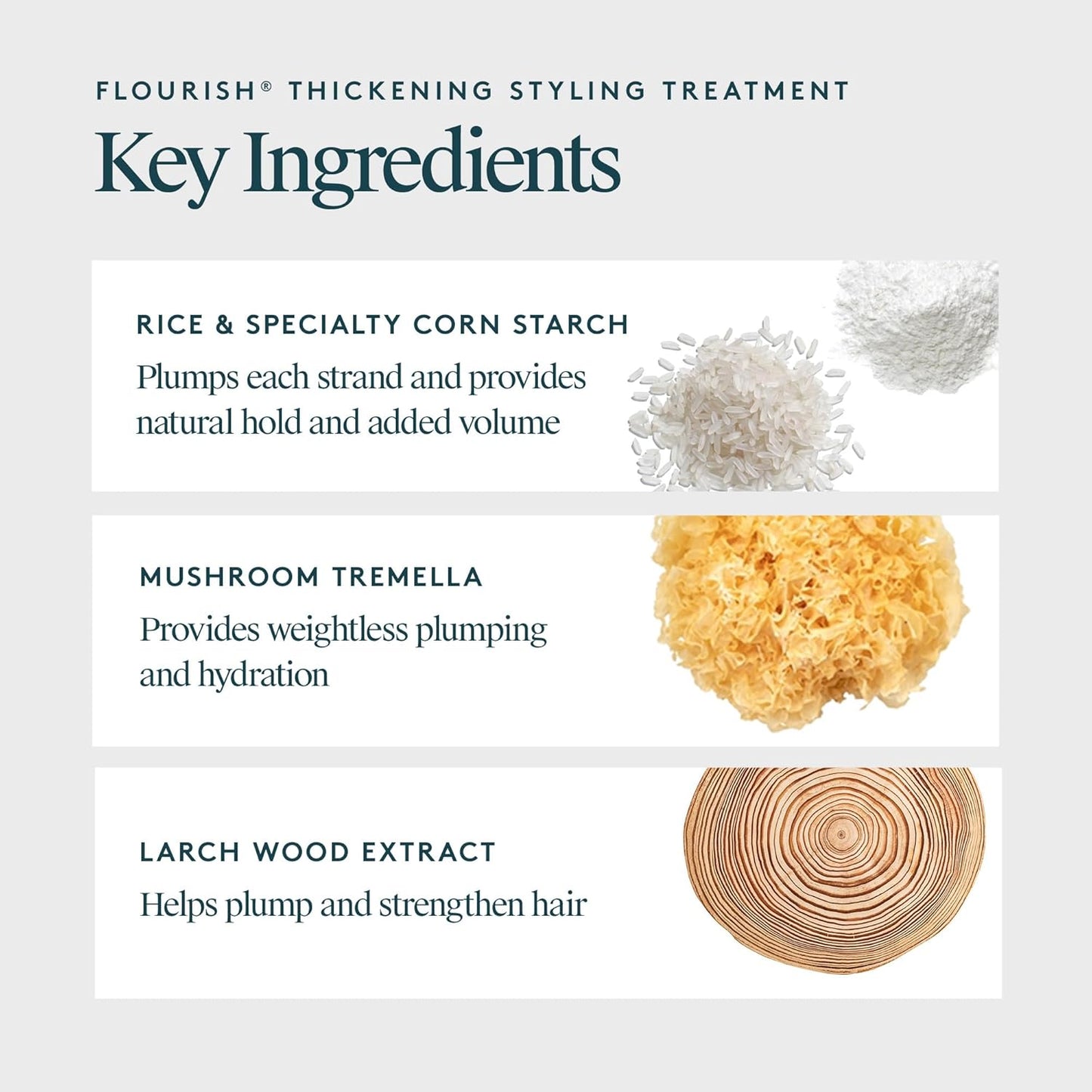 VIRTUE Flourish Hair Thickening Treatment - Volumizes & Strengthens Fine Hair | 4 Fl Oz
