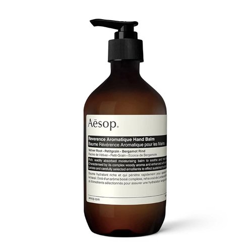 Aesop Reverence Aromatique Hand Balm - Rich, Skin-Softening Hydration | Vegan & Cruelty-Free | 16.9 oz