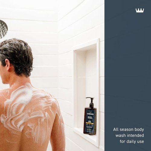 Cremo Palo Santo Body Wash for Men - Rich Lather, 32 Fl Oz | Refreshing Cleanse