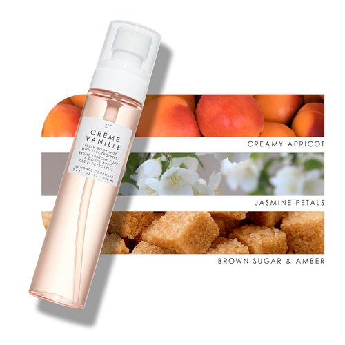Le Monde Gourmand Crème Vanille Fresh Mist - Vanilla Floral Scent - 3.4 fl oz (100 ml)