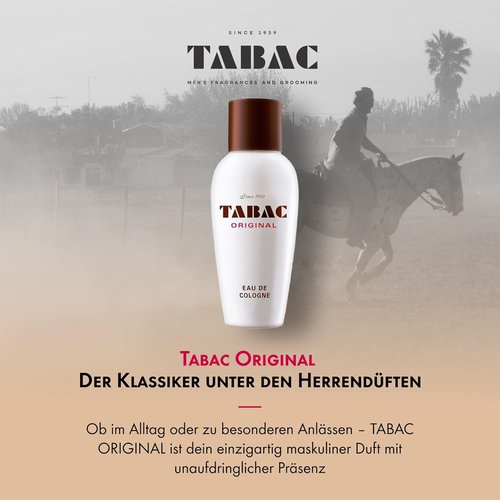 Maurer & Wirtz Tabac Original Eau De Cologne Splash - Classic Men's Fragrance, 10.1 Oz