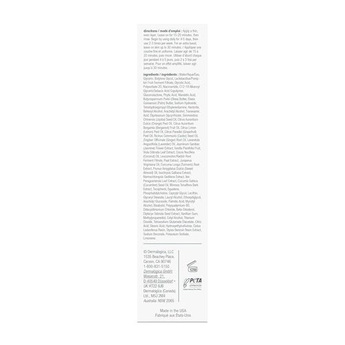 Dermalogica PowerBright Dark Spot Face Peel - Exfoliating 12% AHA & PHA Treatment for All Skin Types