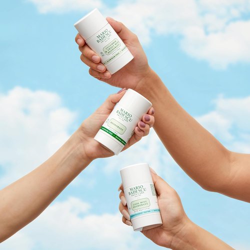 Mario Badescu Aluminum-Free Deodorant - All-Day Odor Protection for Men & Women | Gentle Botanical Formula