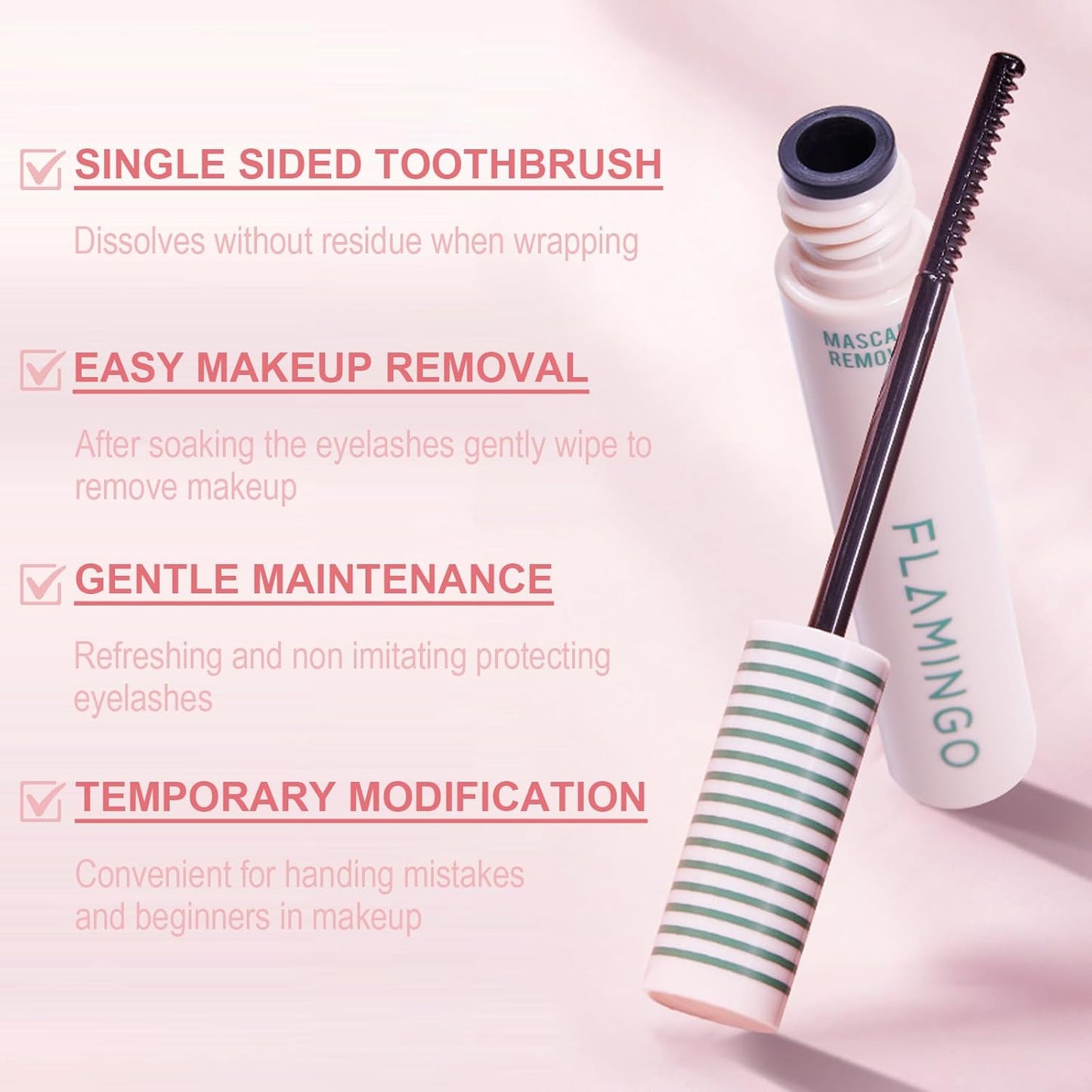 Upgrade Speedy Mascara Remover - Gentle Eye Makeup Remover for Waterproof Mascara & Eyeliner
