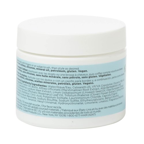 Ouidad Moisture Lock Edge Control + Pomade - 2 oz, Hair Styling Pomade with Flaxseed Oil, Marshmallow Root Extract, Biotin & Aloe, Provides Strong Hold & Generous Shine, All Curl Types