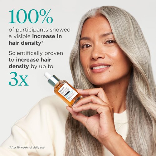 Briogeo Destined For Density Serum - Caffeine & Biotin Peptide for Thicker, Voluminous Hair | Fast-Absorbing, Non-Greasy, Vegan