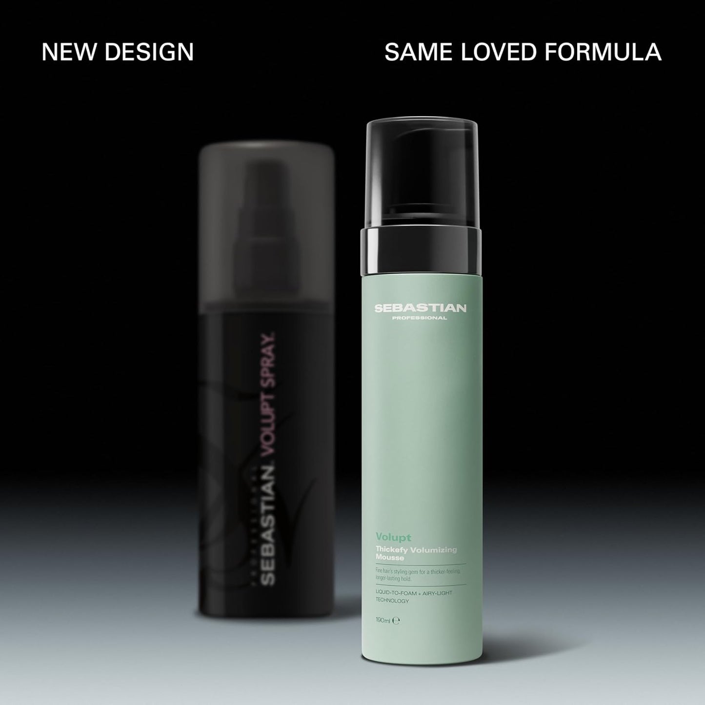 Sebastian Professional Volupt Thickefy Mousse - Volumizing Styling for Fine Hair | Flexible Hold | 6.4 fl oz
