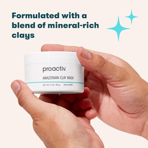 Proactiv Amazonian Clay Mask - Creamy Natural Face Mask with Minerals & Antioxidants | 3 Fl Oz, Gray Cucumber