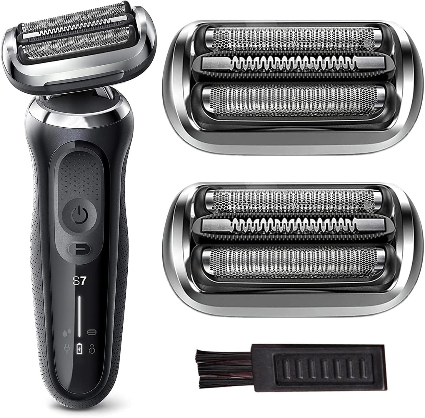 Braun Series 7 Replacement Head 73S - Compatible with 7020s, 7025s, 7085cc | 2 Count