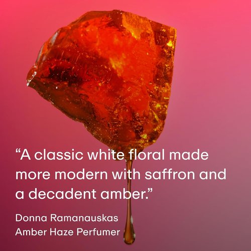 PHLUR Amber Haze Body Mist - 8 Fl Oz Hair & Body Perfume for Women | Amber & Vanilla Fragrance with Saffron, Jasmine, Musk