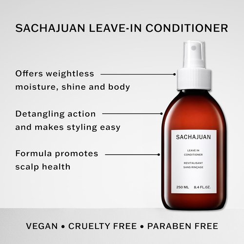 SACHAJUAN Leave-In Conditioner - Lightweight Hydration & Shine with Ocean Silk Technology | 8.4 oz
