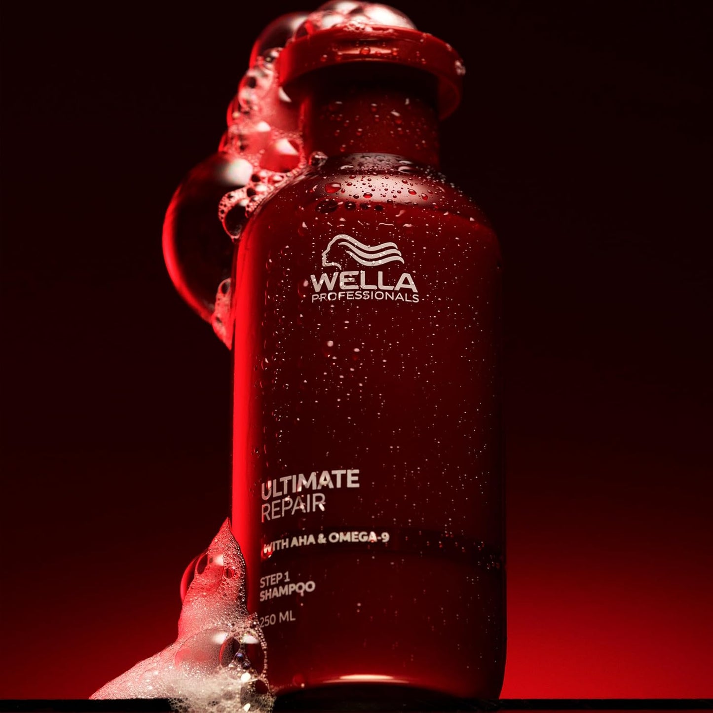 Wella Professionals ULTIMATE REPAIR Shampoo - Strengthens & Moisturizes Damaged Hair with AHA & Omega-9 | All Hair Types