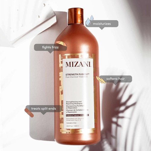 Mizani Strength Fusion Strengthening & Repairing Shampoo - For Damaged, Chemically Treated Hair