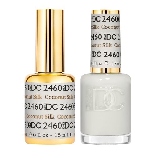 DND DC Gel Polish Set - Sheer Collection | UV Gel & Air Dry Nail Lacquer Duo, 0.5 Fl Oz Each