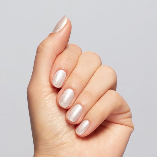 OPI Nail Lacquer Gemini and I | Sheer Soft Neutral Shimmer Chip Resistant Nail Polish | Big Zodiac Energy Collection