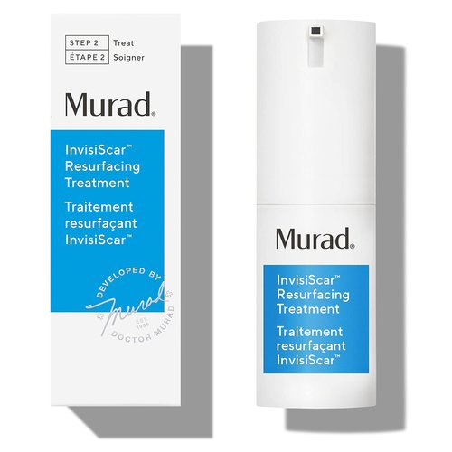 Murad InvisiScar Resurfacing Treatment - Acne Scar Solution with Vitamin C & Salicylic Acid | 0.5 Fl Oz