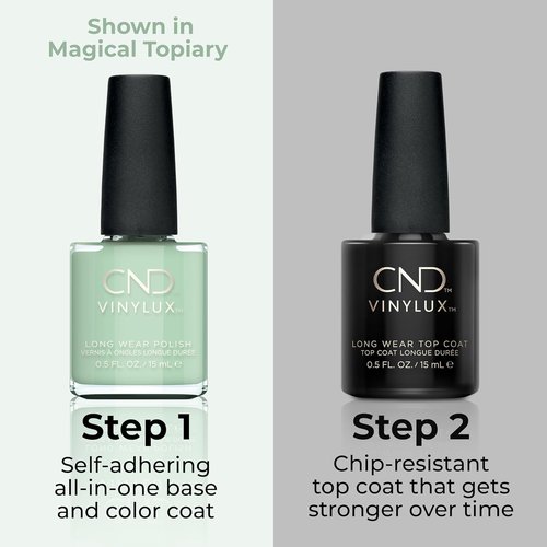 CND Vinylux Green Nail Polish - Longwear Formula with Gel-Like Shine & Chip Resistance
