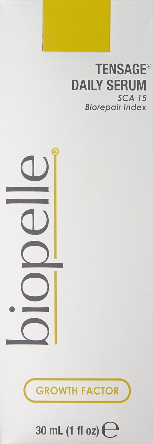 Biopelle Tensage Growth Factor Serum - Anti-Aging Snail Mucin with Niacinamide & Hyaluronic Acid | 1 Oz