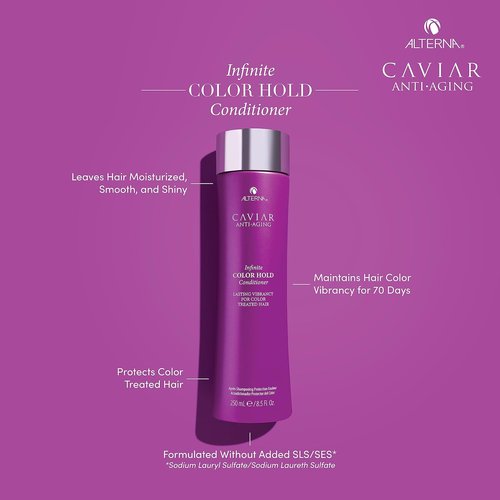 CAVIAR Anti-Aging Infinite Color Hold Conditioner - Sulfate-Free Formula for Color Treated Hair